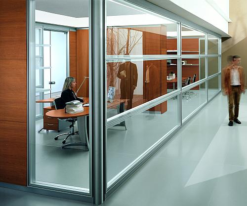 Aluminium partition work in surat contact